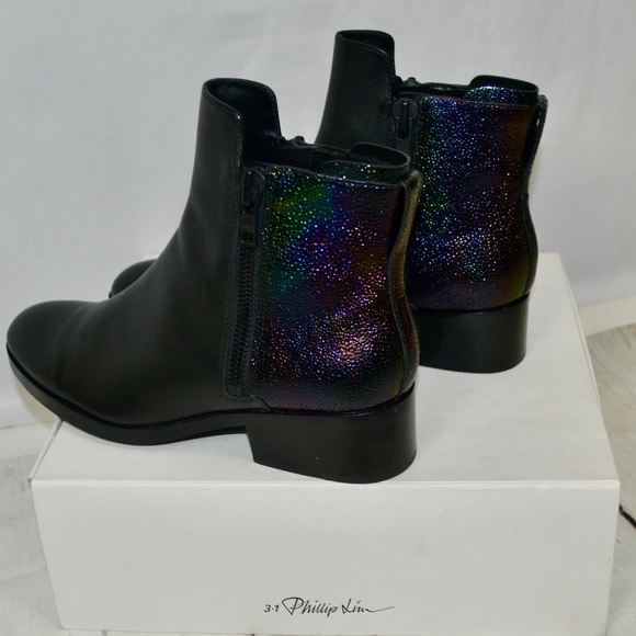 NIB‼️3.1 Phillip Lim Alexa Petrol Blk Leather Boot - Picture 11 of 12